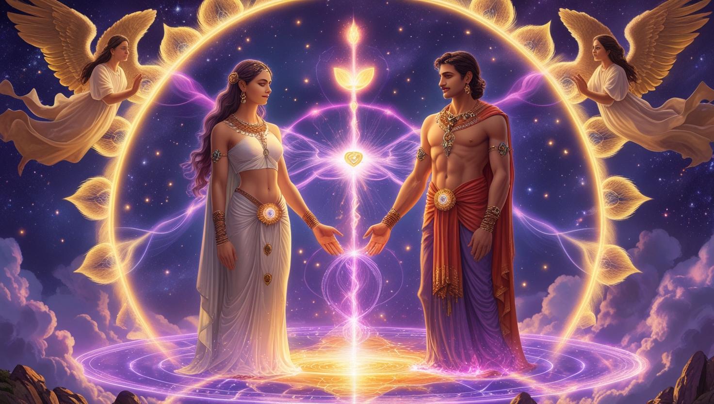 When our auras cleanse in divine light, even silence becomes sacred