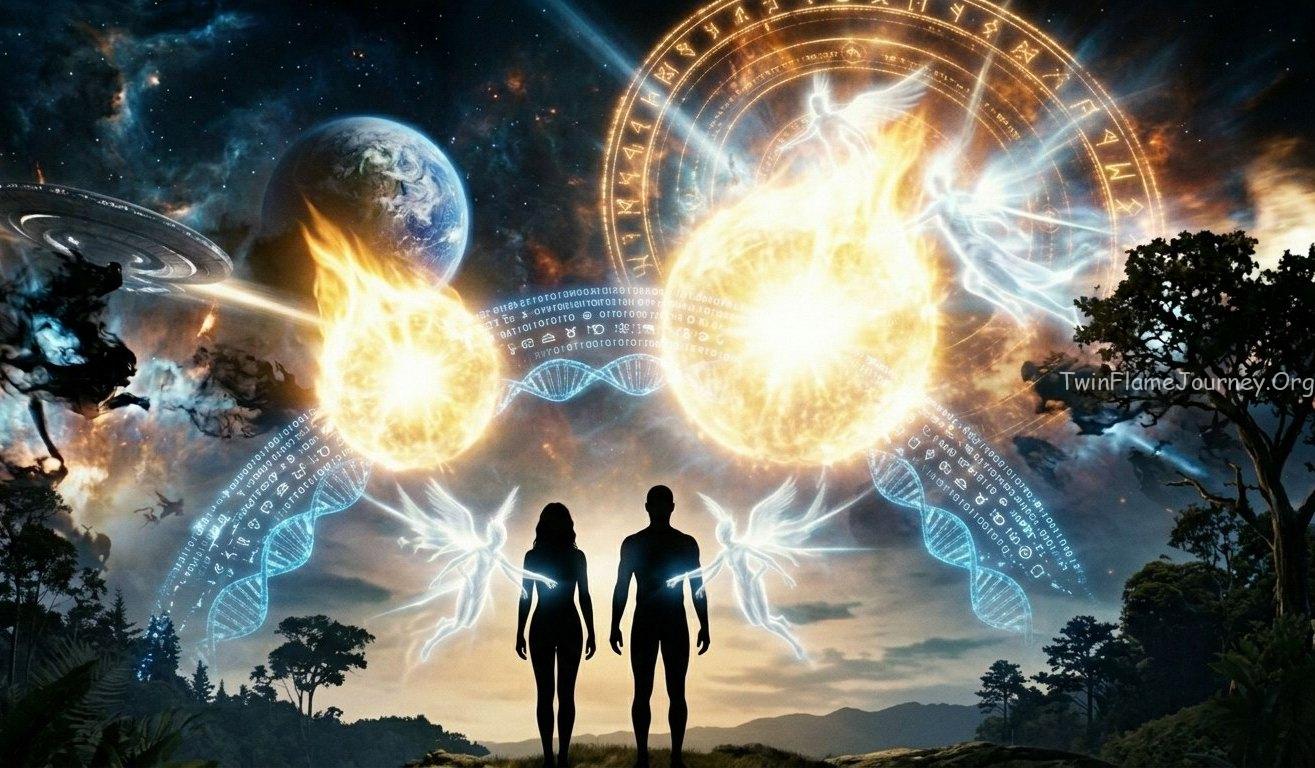 Twin Flame Origin Theory