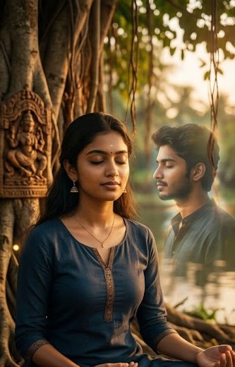Spiritual awakening and mirror effect of a South Indian woman in her twin flame journey V